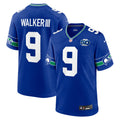 Seattle Seahawks Kenneth Walker III Royal Alternate 50th Season Game Jersey