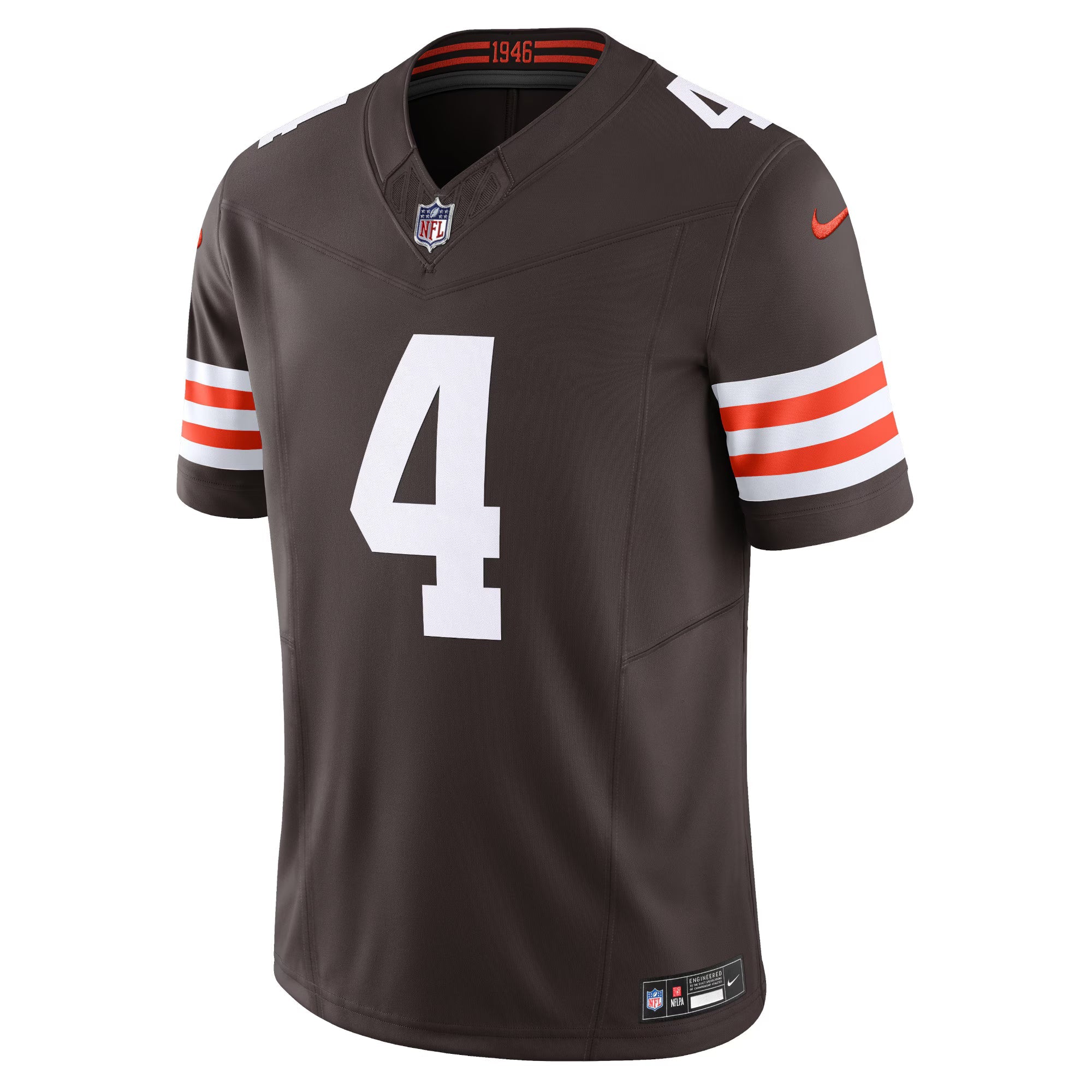 Cleveland Browns Deshaun Watson Brown Vapor F.U.S.E. Limited Jersey