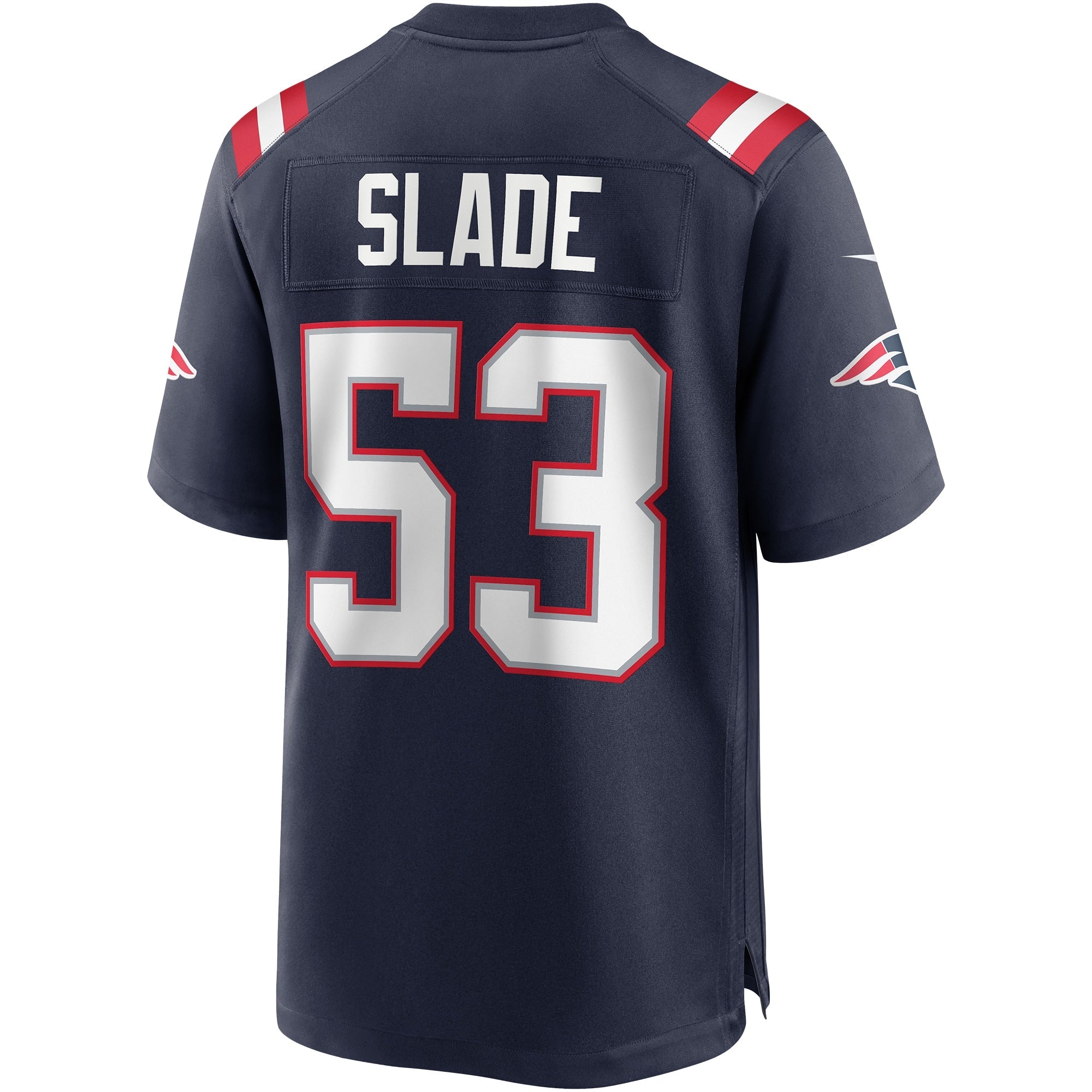 New England Patriots Chris Slade Navy Game Retired Player Jersey