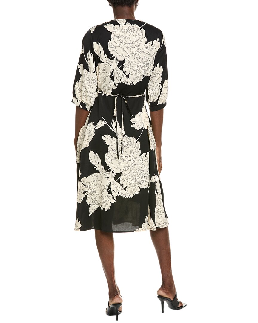 IPPONELLI Tie-Waist Midi Dress