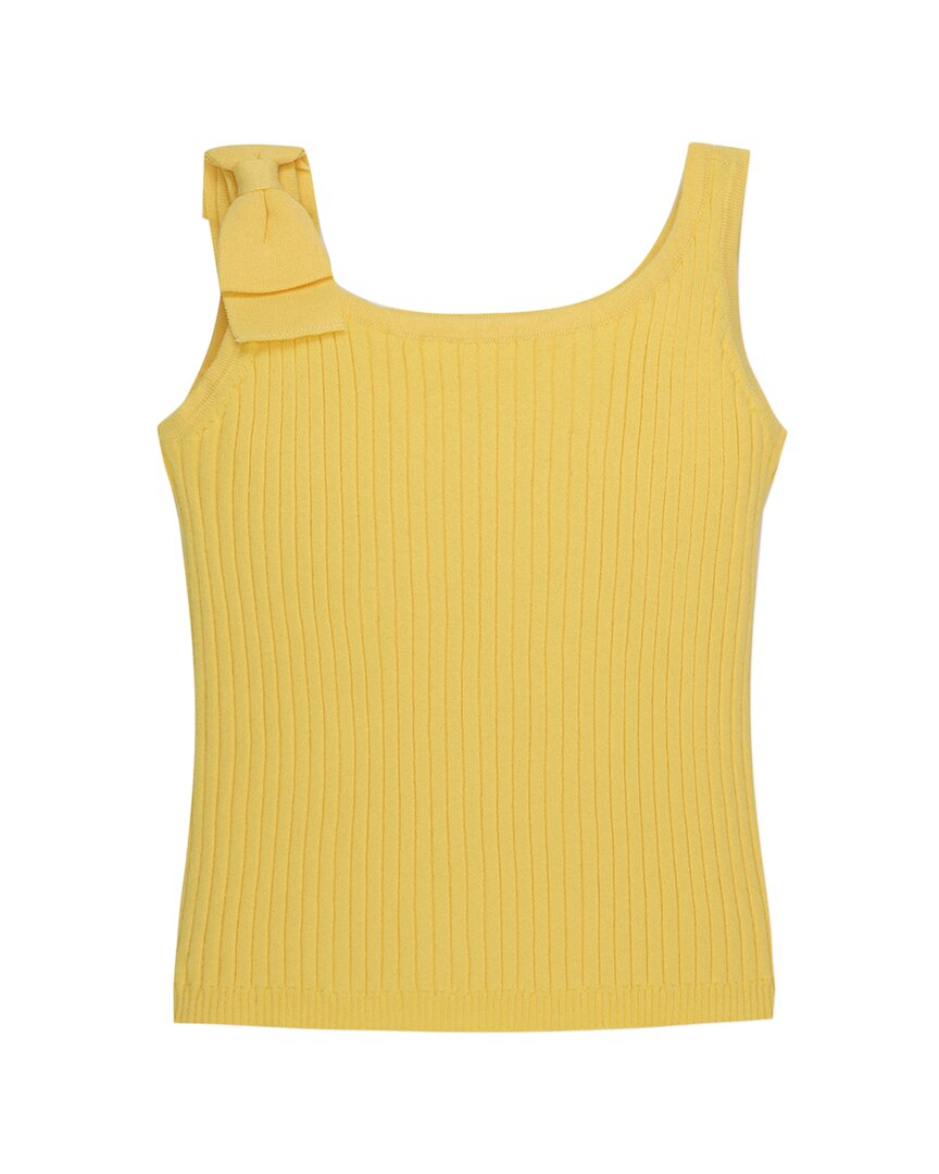 Hope & Henry Bow Shoulder Sweater Tank