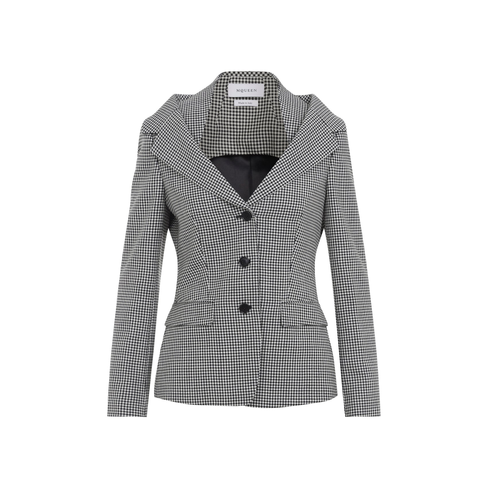 Alexander Mcqueen Off Shoulder Jacket Harness Women
