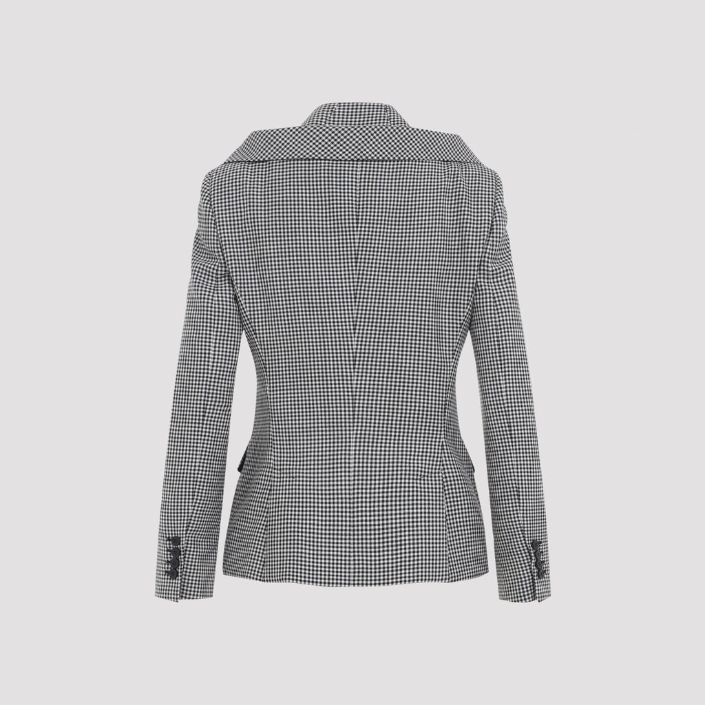 Alexander Mcqueen Off Shoulder Jacket Harness Women