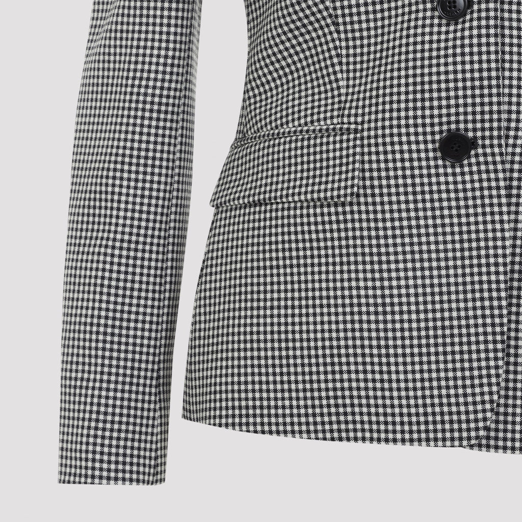 Alexander Mcqueen Off Shoulder Jacket Harness Women
