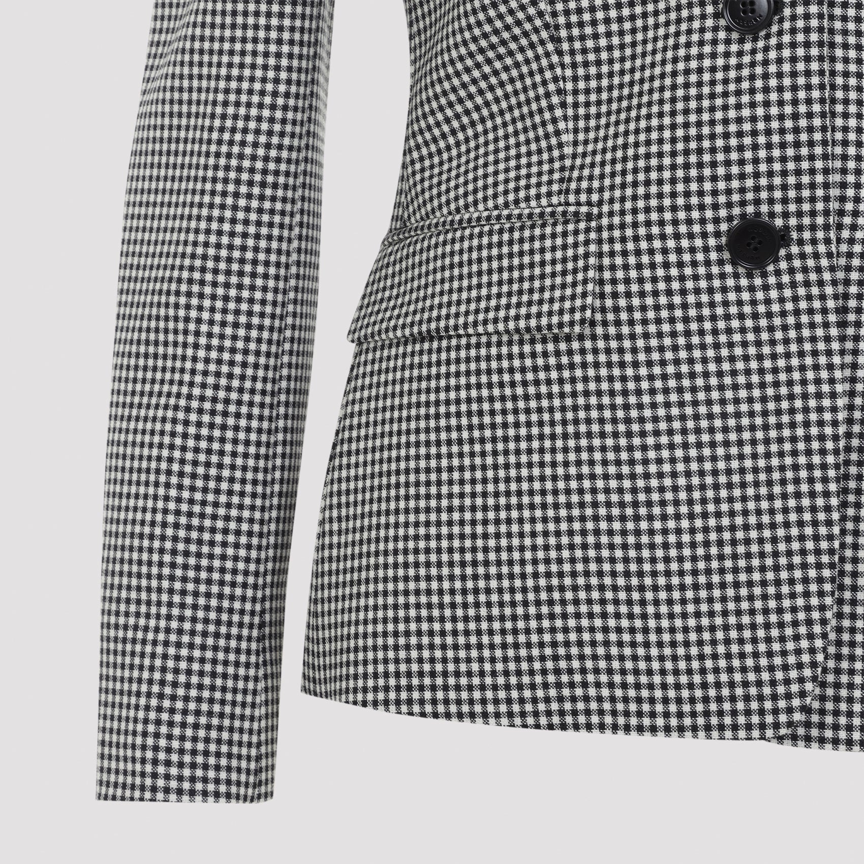 Alexander Mcqueen Off Shoulder Jacket Harness Women