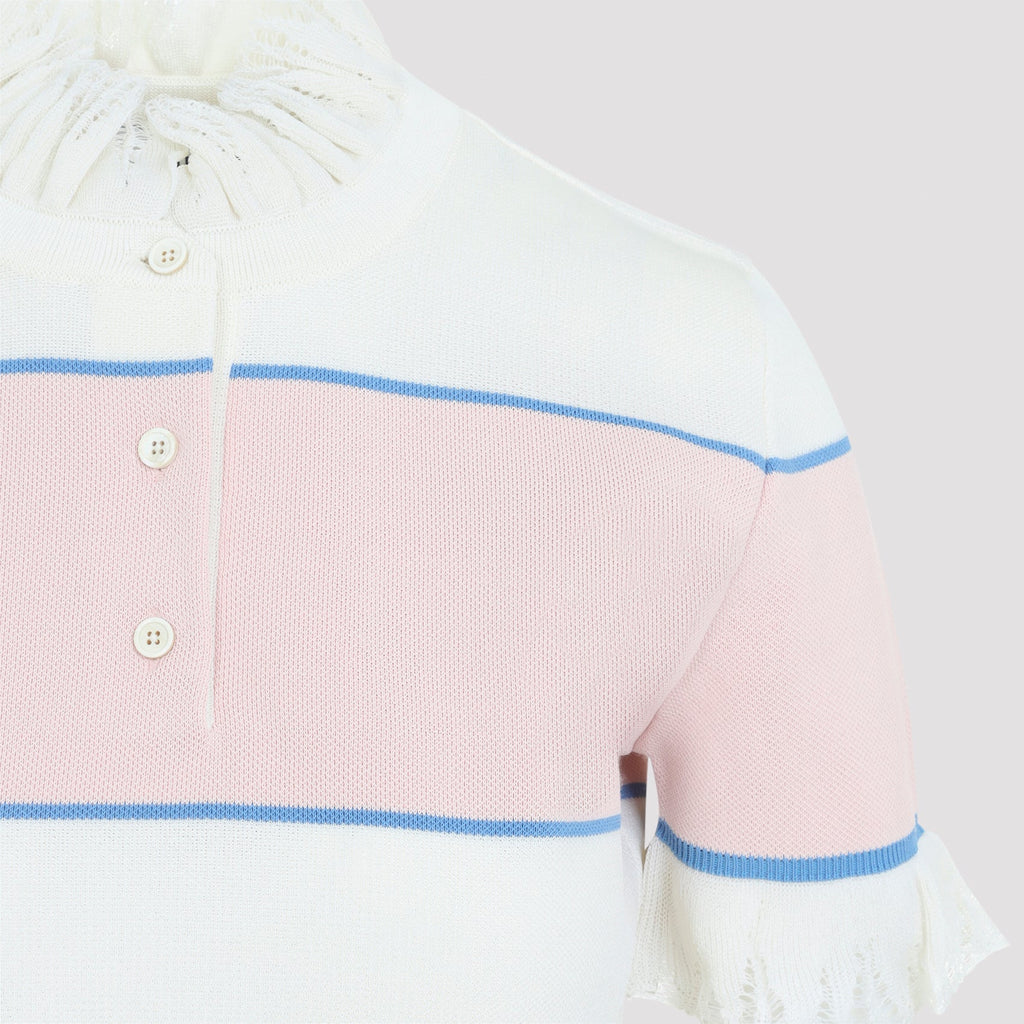 Alexander Mcqueen Stripe Top Women