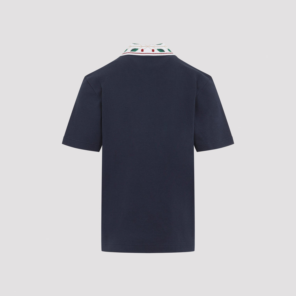 Casablanca Laurel Piqué Polo Men