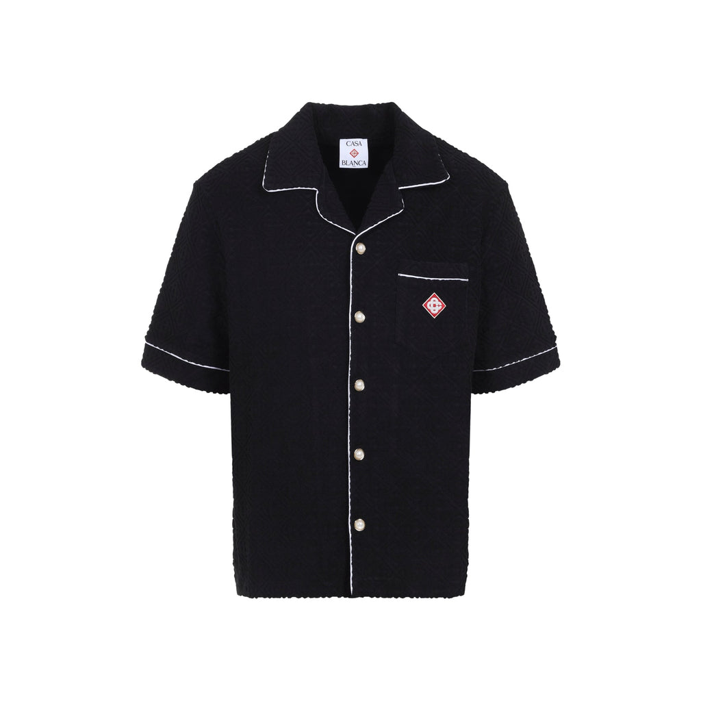 Casablanca Towelling Monogram Shirt Men