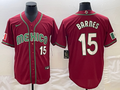 Men's 2023 World Baseball Classic #15 Austin Barnes Mexico Red jersey