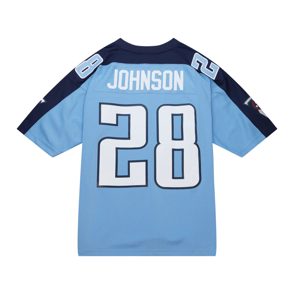 Tennessee Titans Chris Johnson Mitchell & Ness Light Blue Legacy Replica Jersey