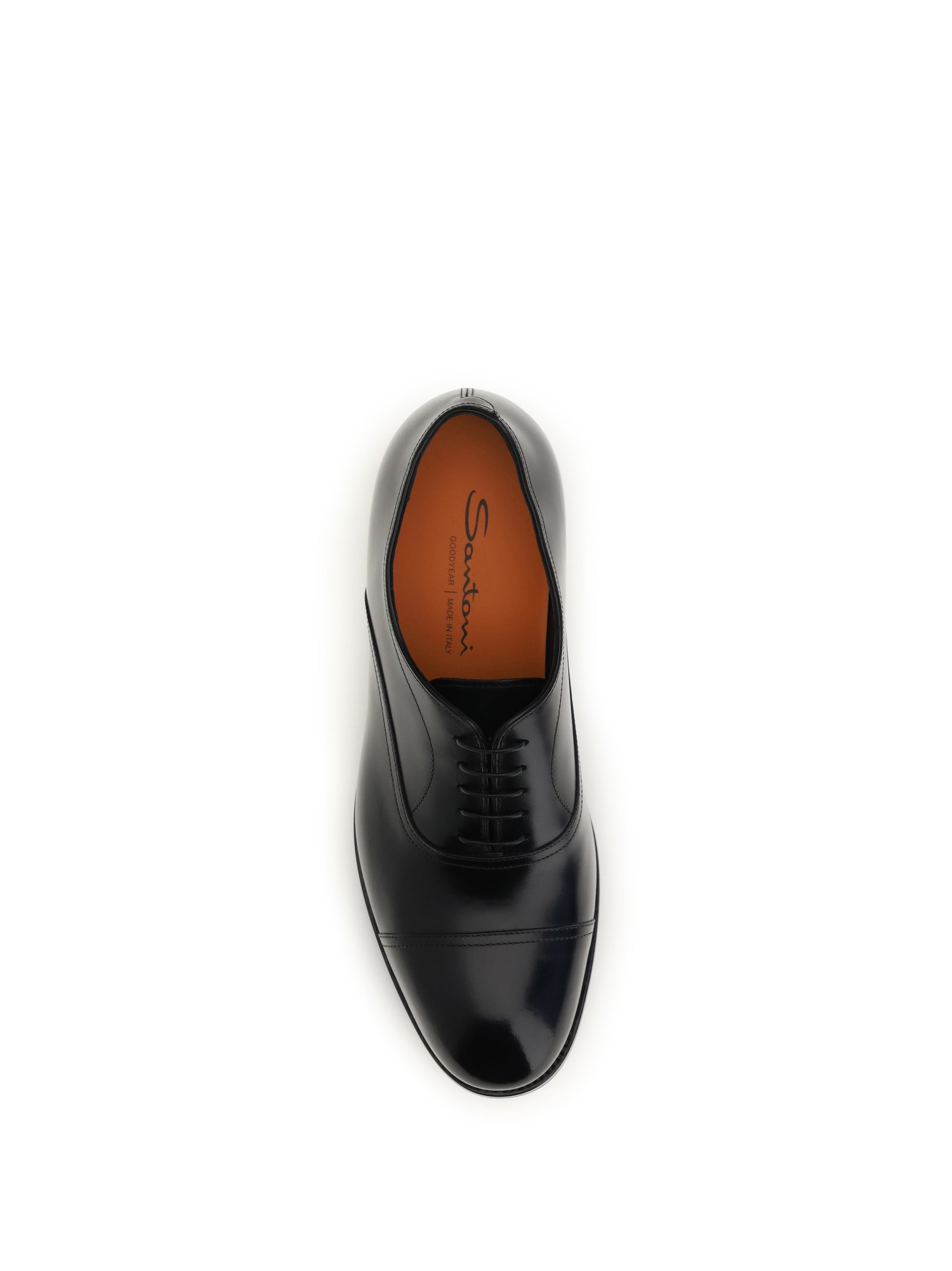 Santoni Men Leather Lace-Up Shoes