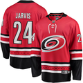 Men's Carolina Hurricanes Seth Jarvis #24 Red Player Game jersey