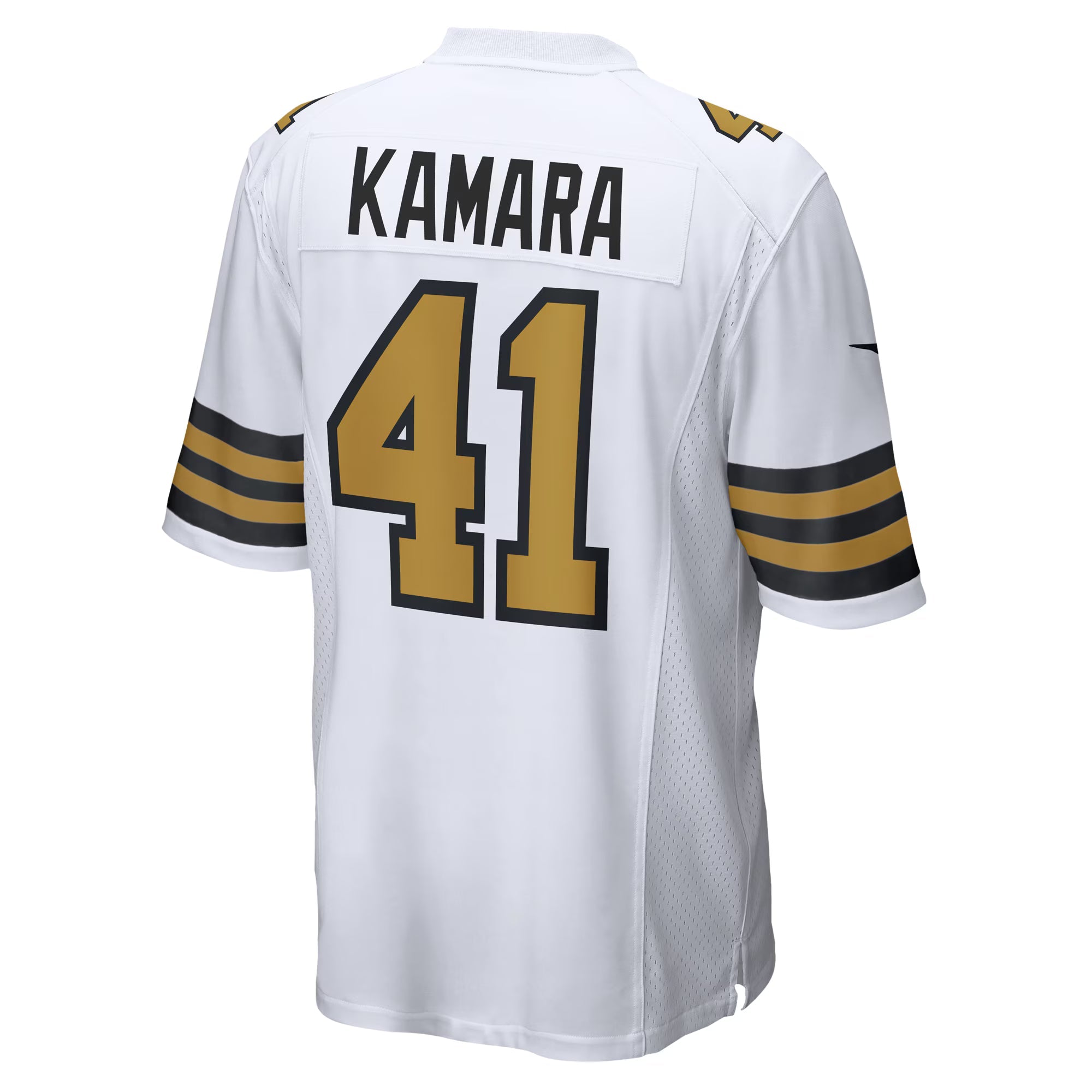 New Orleans Saints Alvin Kamara White Alternate Game Jersey