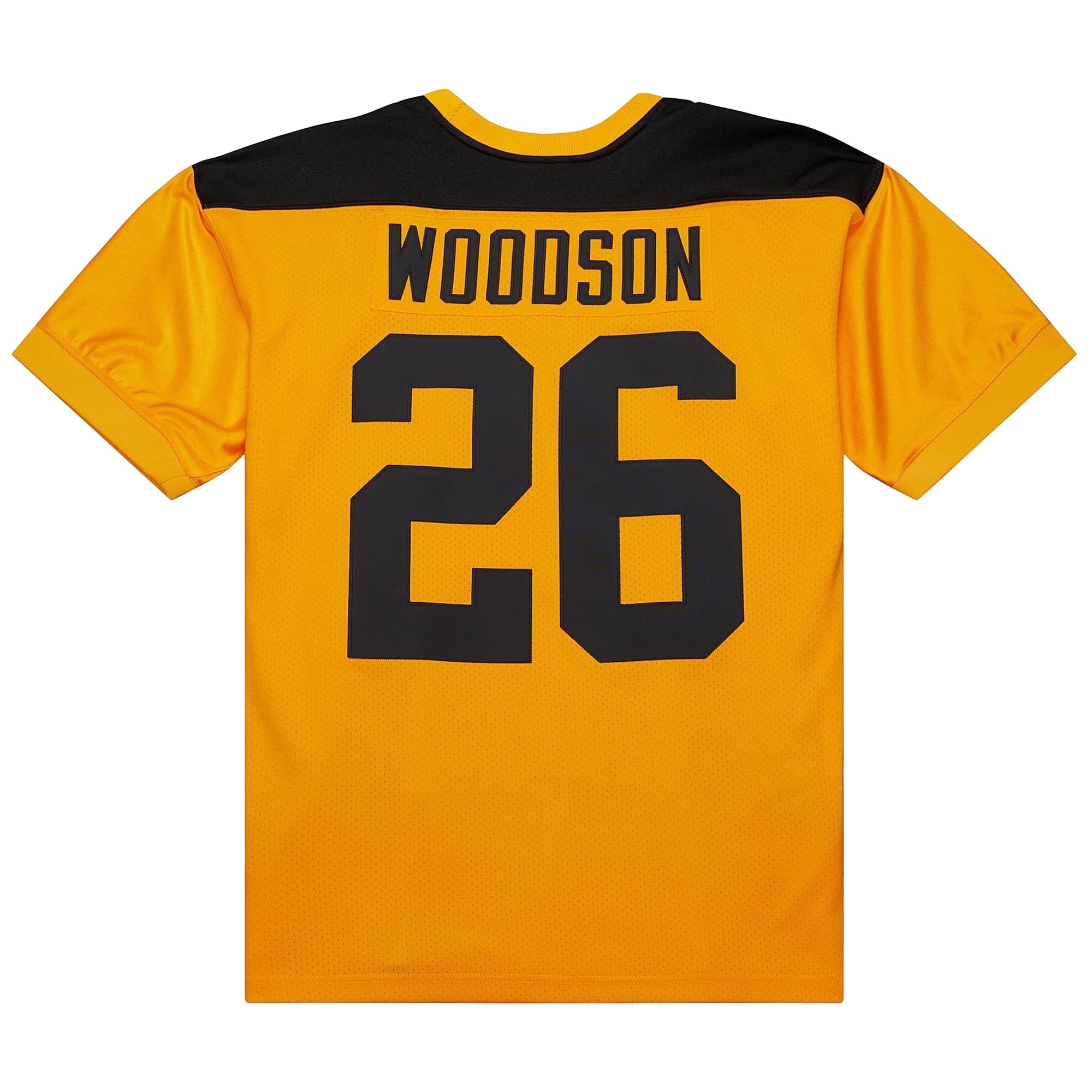 Pittsburgh Steelers 1994 Rod Woodson Mitchell & Ness Gold Authentic Throwback Retired Player Jersey