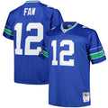 Seattle Seahawks 12s Mitchell & Ness Royal Big & Tall Legacy Retired Player Jersey