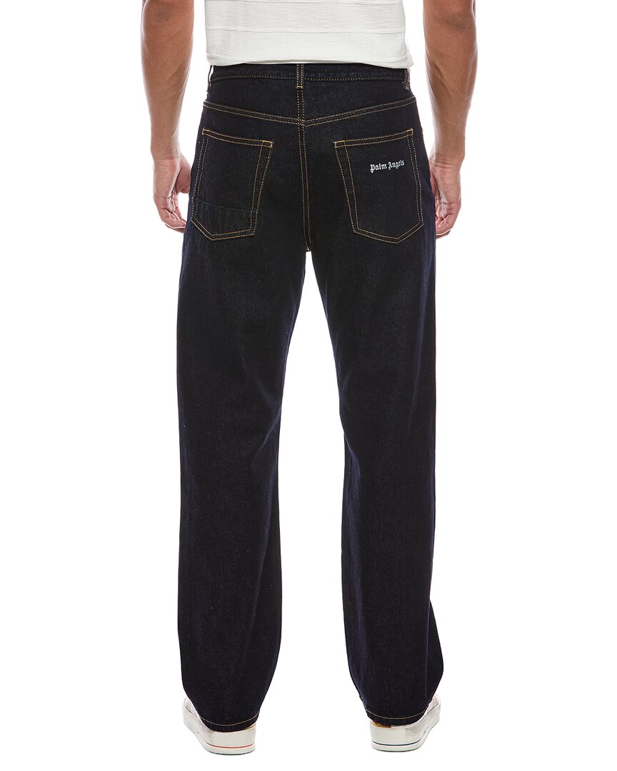 Palm Angels Dark Wash Straight Jean