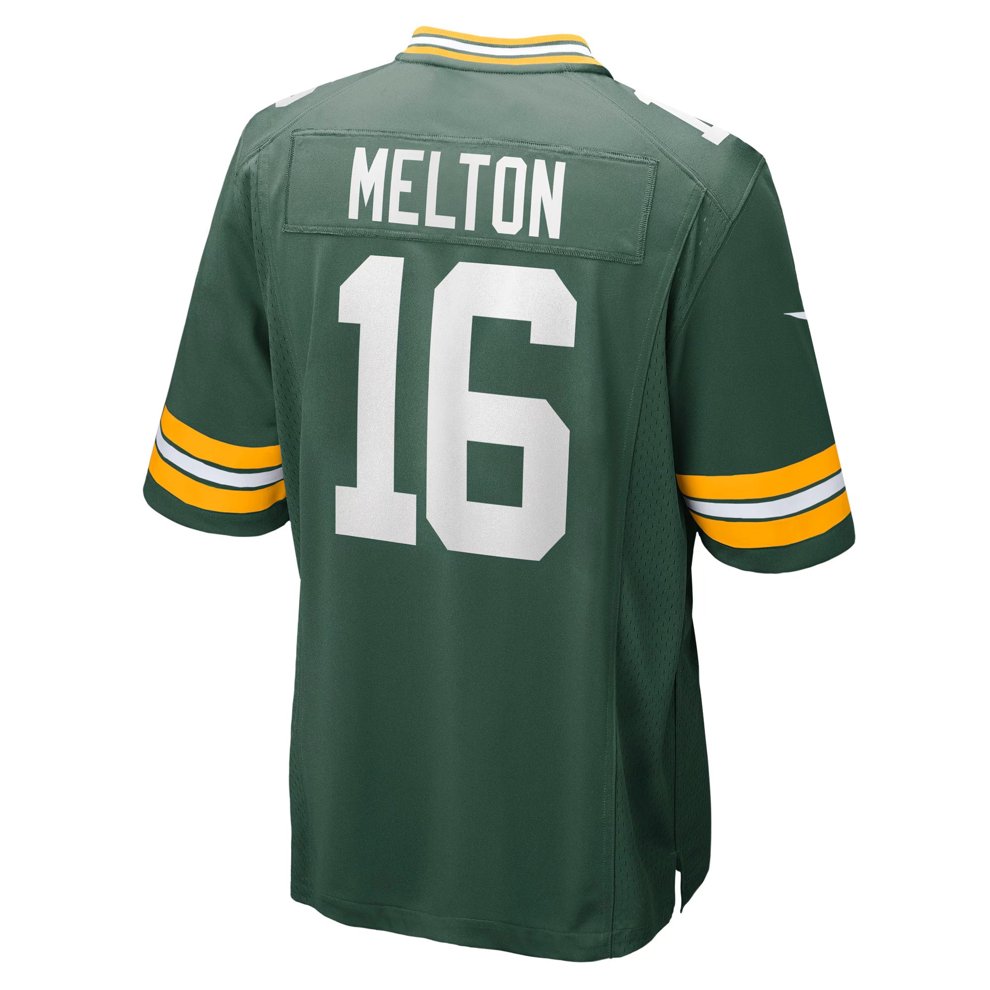 Green Bay Packers Bo Melton Green Team Game Jersey