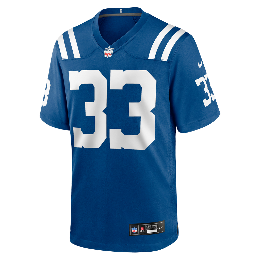 Indianapolis Colts Mike Hilton Royal Team Game Jersey