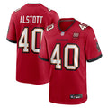 Tampa Bay Buccaneers Mike Alstott Red 50th Season Team Game Jersey