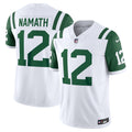 New York Jets Joe Namath White Classic Alternate Vapor F.U.S.E. Retired Player Limited Jersey
