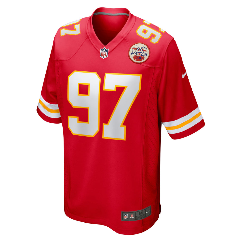 Kansas City Chiefs Felix Anudike-Uzomah Red Game Jersey