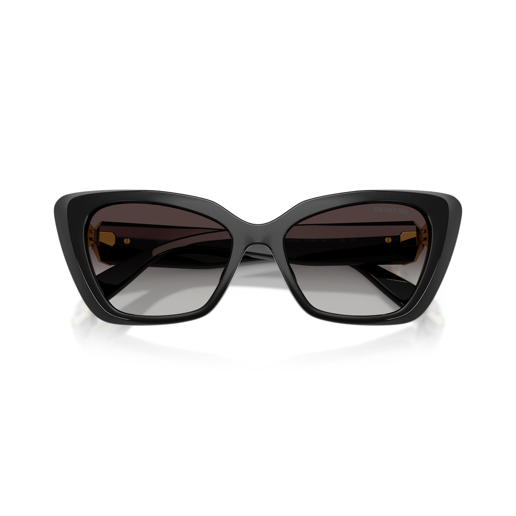0Sk6047 Cat-Eye Sunglasses with Crystal Embellishments