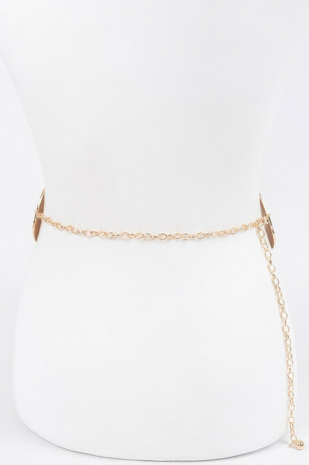Iron Circular Plated Plus Size Belt
