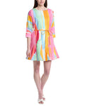 CROSBY by Mollie Burch Lucy Linen-Blend Mini Dress
