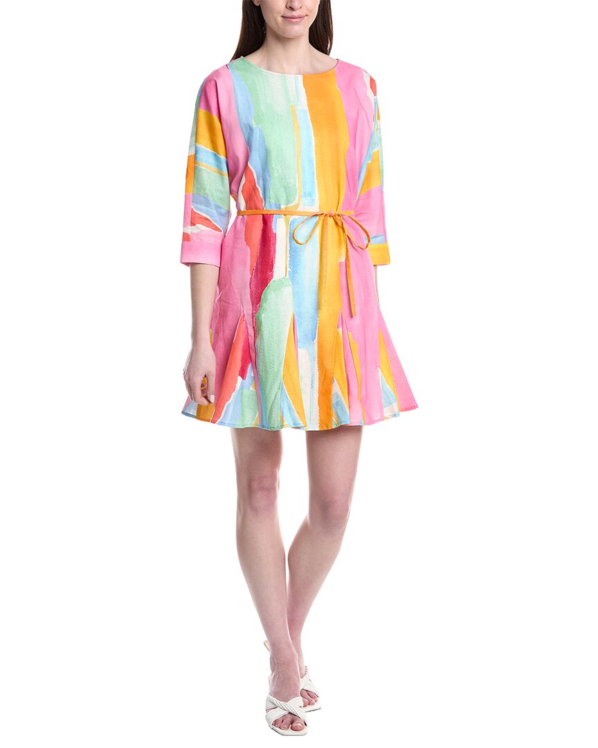 CROSBY by Mollie Burch Lucy Linen-Blend Mini Dress