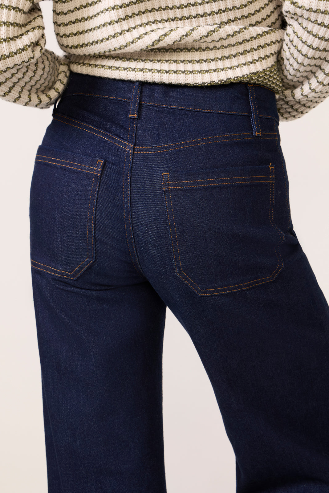 Women's Slim Palazzo Modernist Pocket Jeans