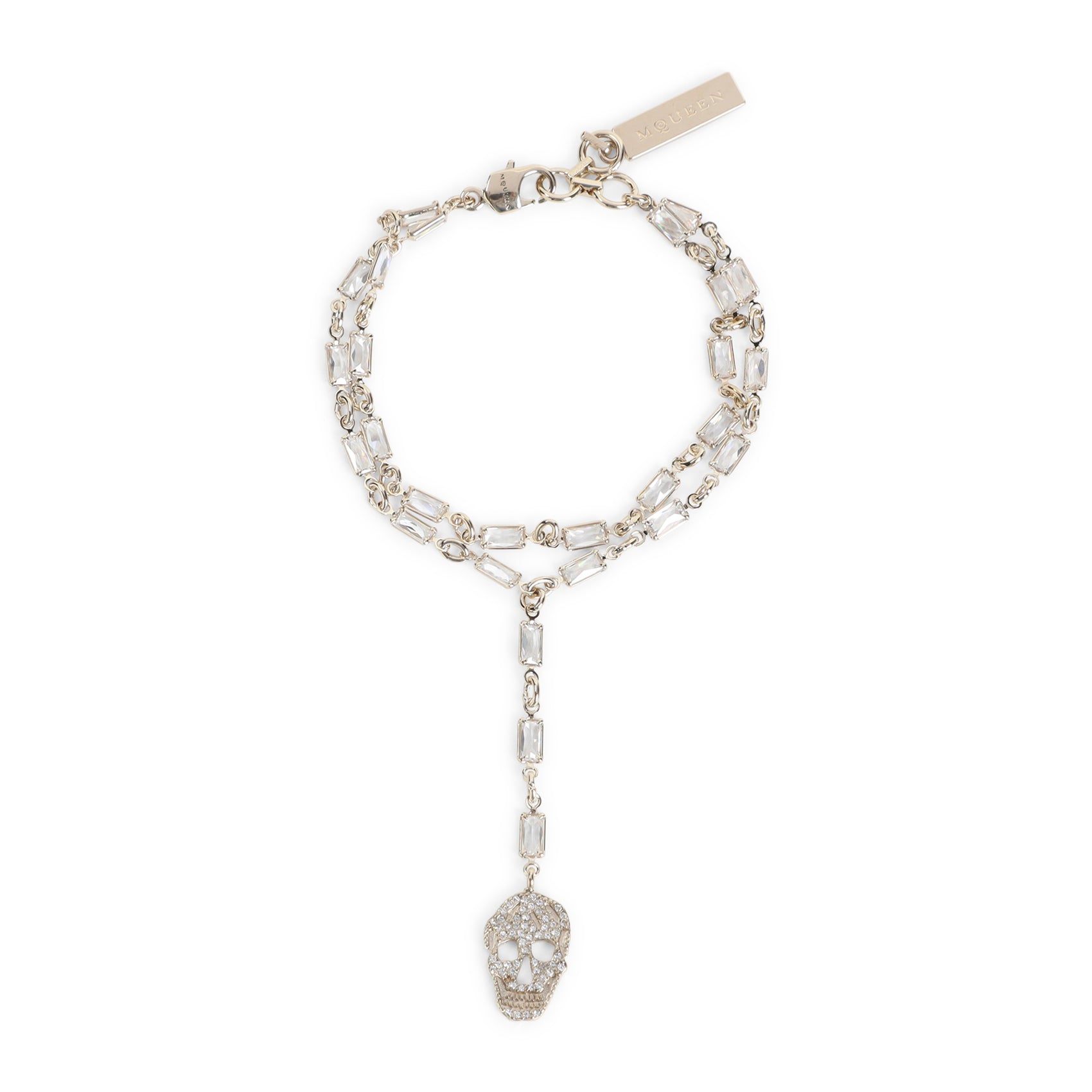 Alexander Mcqueen Pavè Skull Bracelet Women