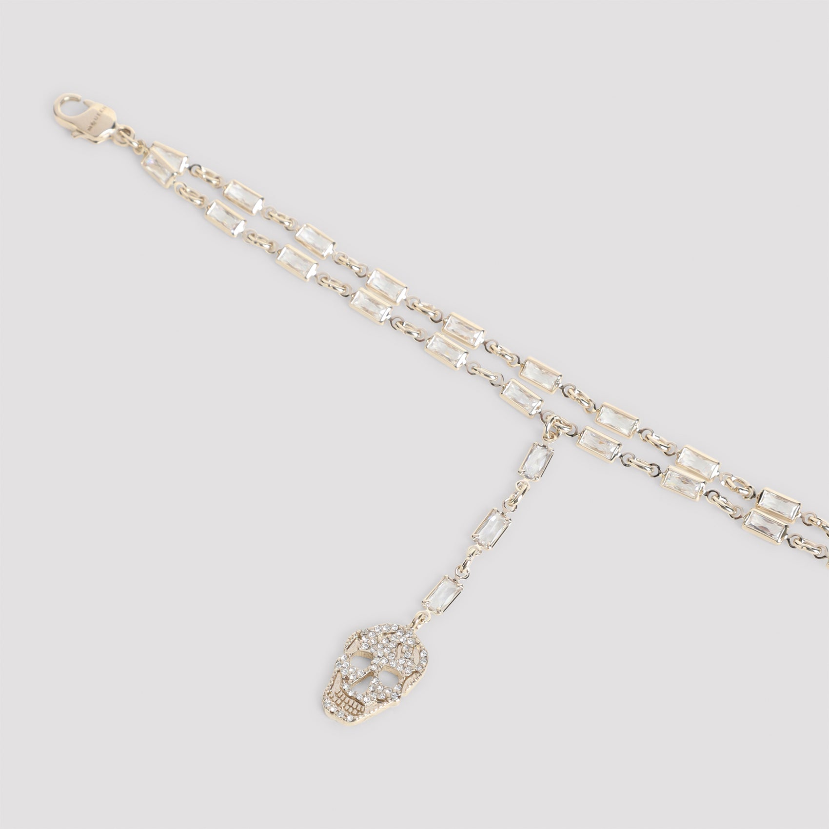 Alexander Mcqueen Pavè Skull Bracelet Women