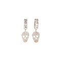 Alexander Mcqueen Pavè Skull Earrings Women