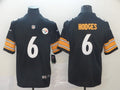 Men's Pittsburgh Steelers Devlin Hodges #6 Black Game jersey