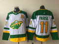 Men's Minnesota Wild Zach Parise #11 White Breakaway Player jersey