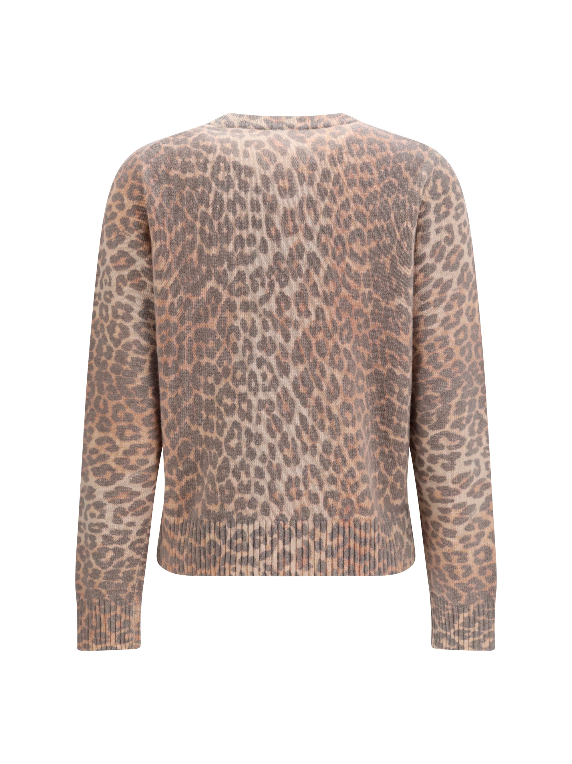 Ganni Women Tiger-Print Sweater