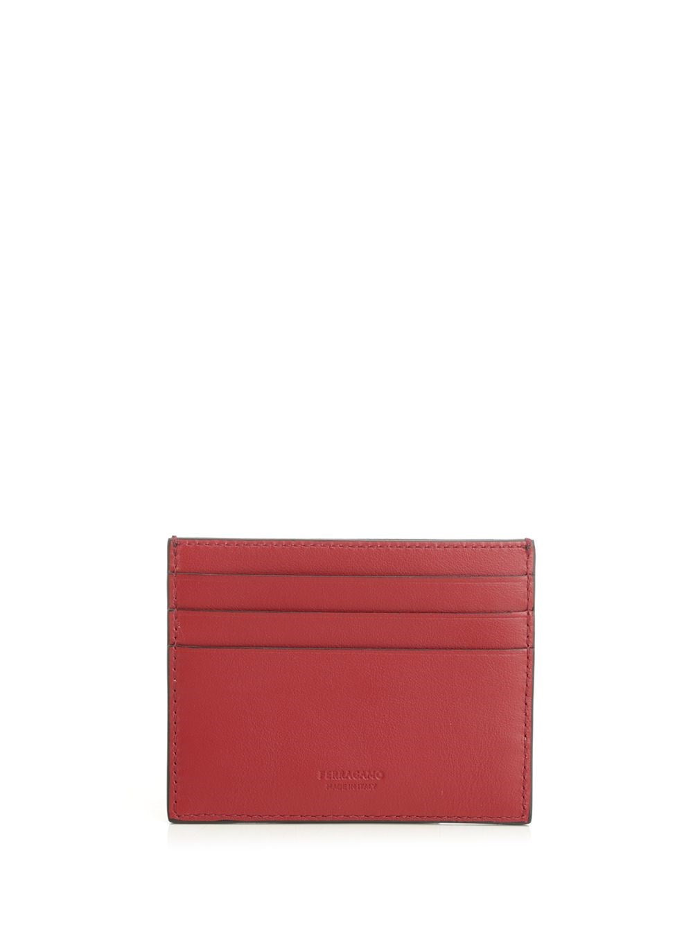 Ferragamo Men "Gancini" Credit Card Holder