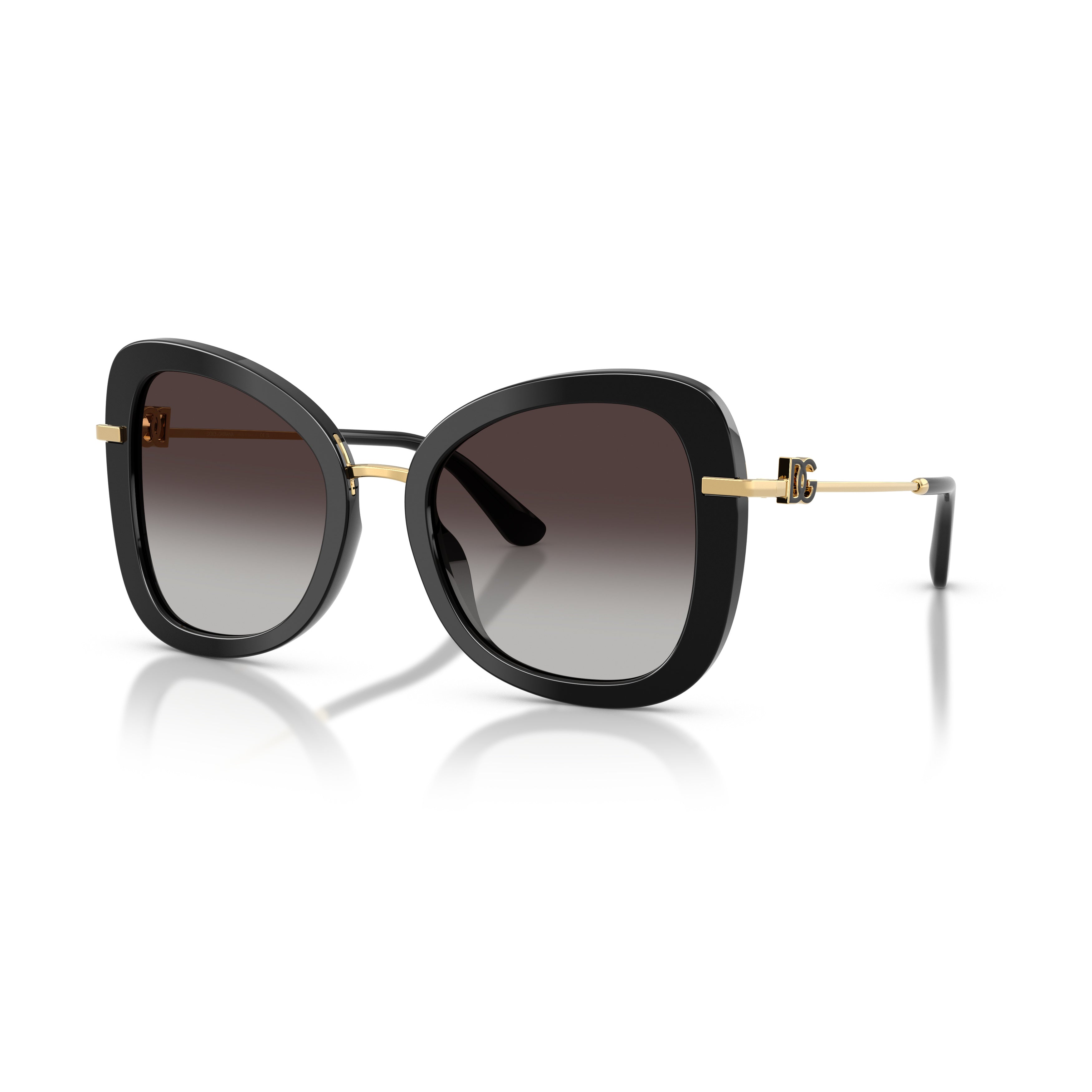 0Dg4535 Oversized Square Sunglasses with Gradient Tint