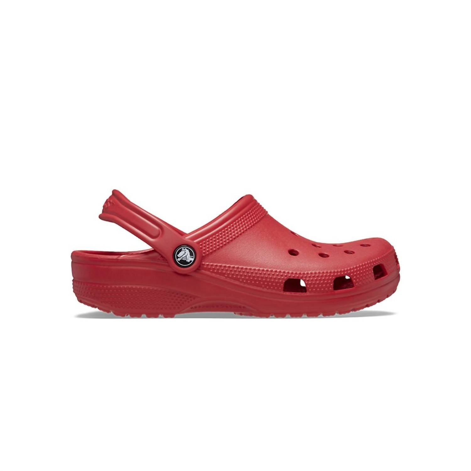 Unisex Classic Clog In Varsity Red