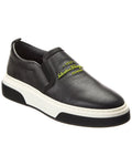 Ferragamo Cassina Saddle Leather Sneaker