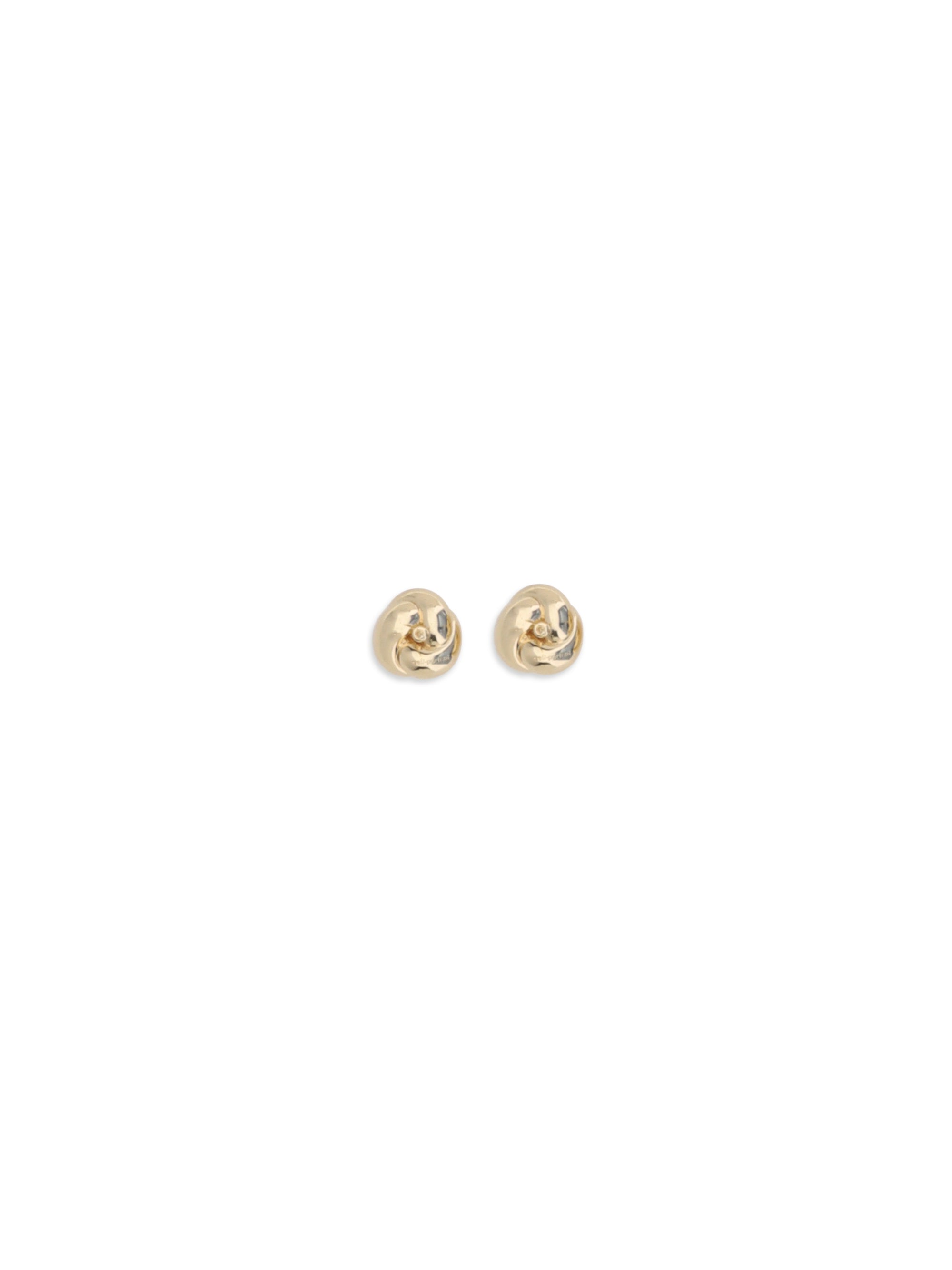 Self-Portrait Women Small Gold Drop Knot Earrings
