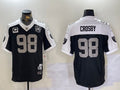 Men's Las Vegas Raiders Maxx Crosby #98 Black Game Team Jersey1