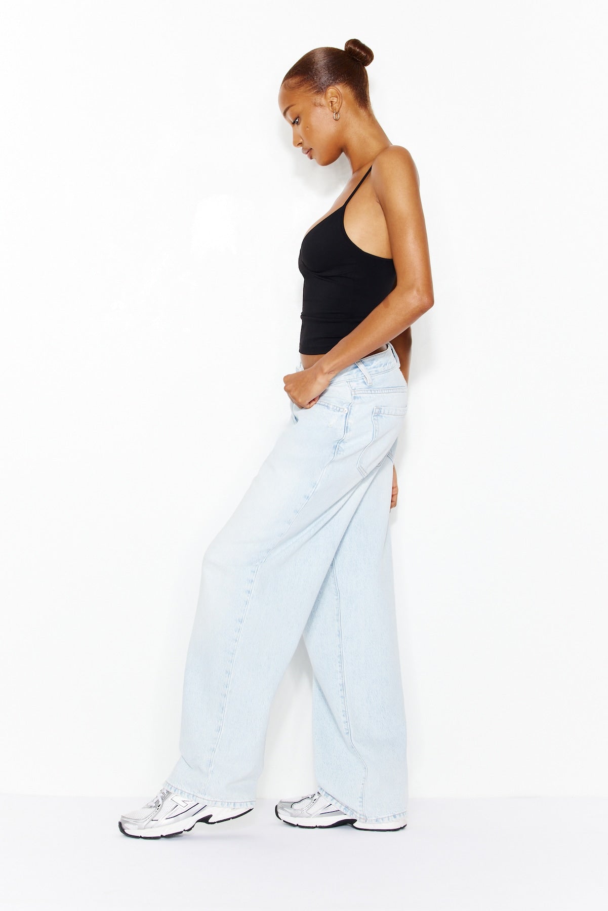 Low Rise Baggy Jeans