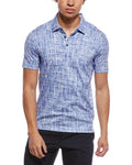 Raffi Brushed Gingham Polo Shirt