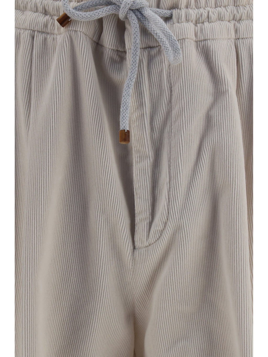 Brunello Cucinelli Men Corduroy Drawstring Pants