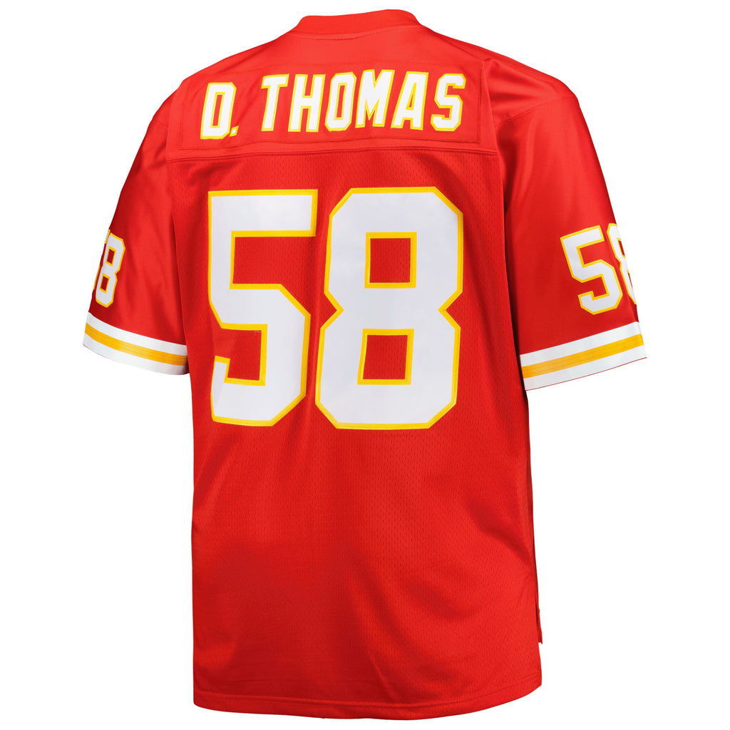 Kansas City Chiefs Derrick Thomas Mitchell & Ness Red Big & Tall 1994 Retired Player Replica Jersey