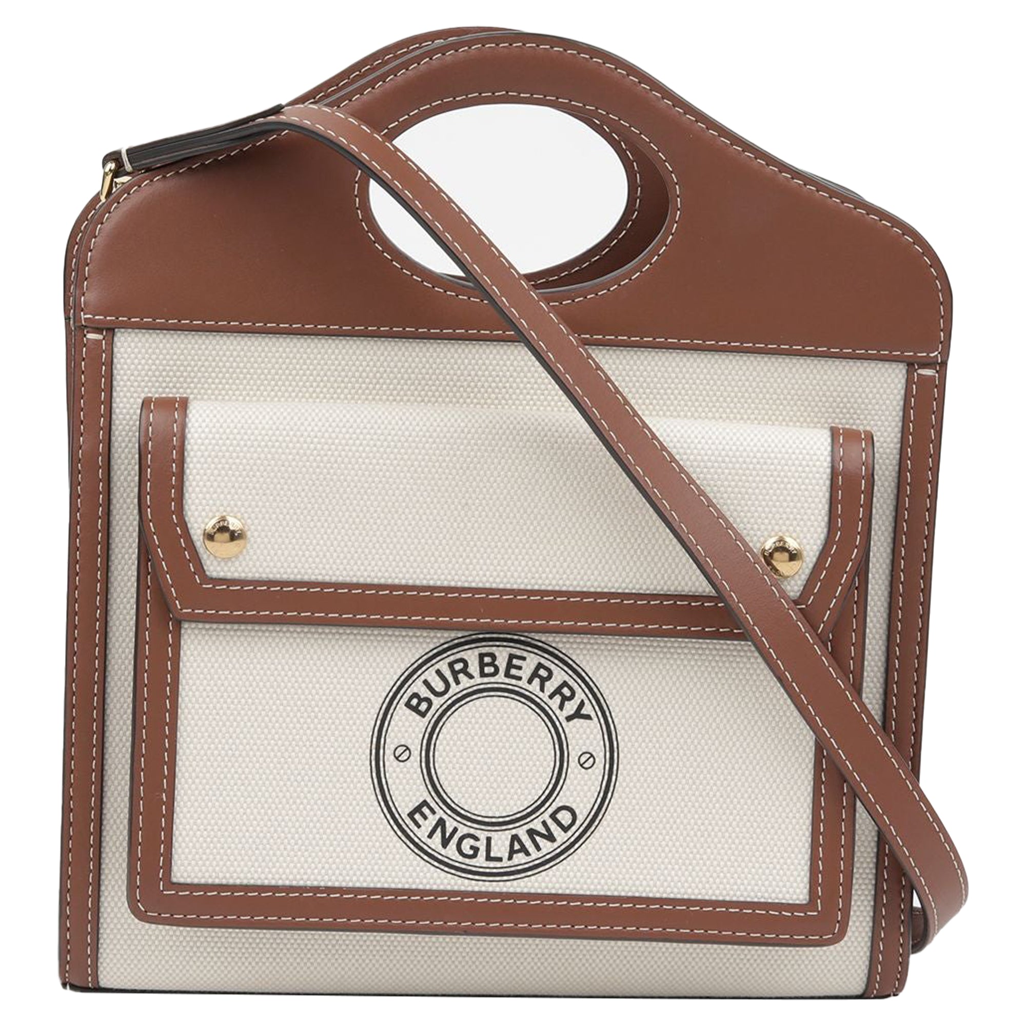 Pocket Mini Tote Shoulder Bag