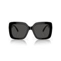 0Sk6001 Oversized Square Frame Sunglasses with Crystal Embellishment