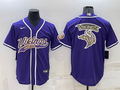 Men's Minnesota Vikings Purple Game Jersey1