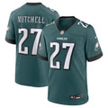 Philadelphia Eagles Quinyon Mitchell Midnight Green Player Game Jersey